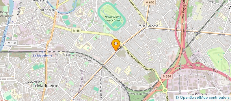 localisation de l'entreprise VAUBAN 59 MB à MARCQ-EN-BARŒUL