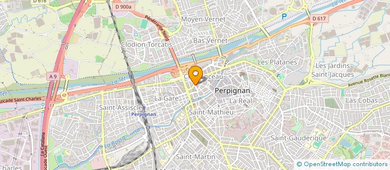 localisation de l'entreprise VAUBAN 66  PERPIGNAN