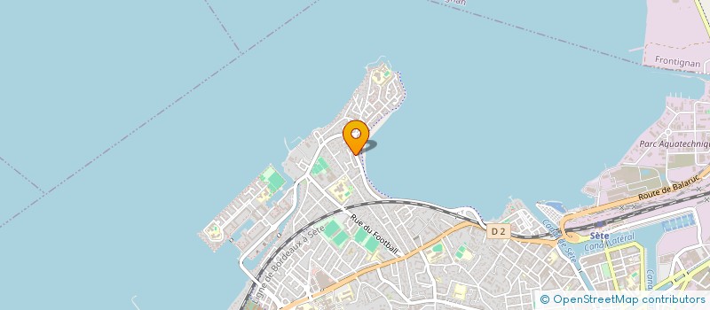 localisation de l'entreprise VAUBAN  SETE