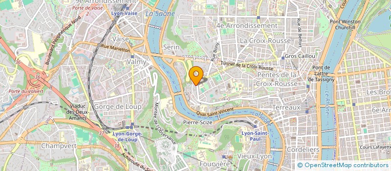 localisation de l'entreprise VAUBAN à LYON