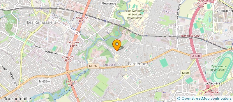 localisation de l'entreprise VAUBAN à TOULOUSE