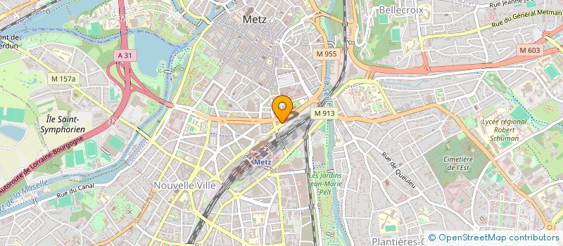 localisation de l'entreprise VAUBAN  METZ