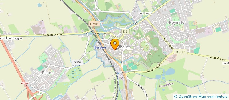 localisation de l'entreprise VAUBAN  BERGUES