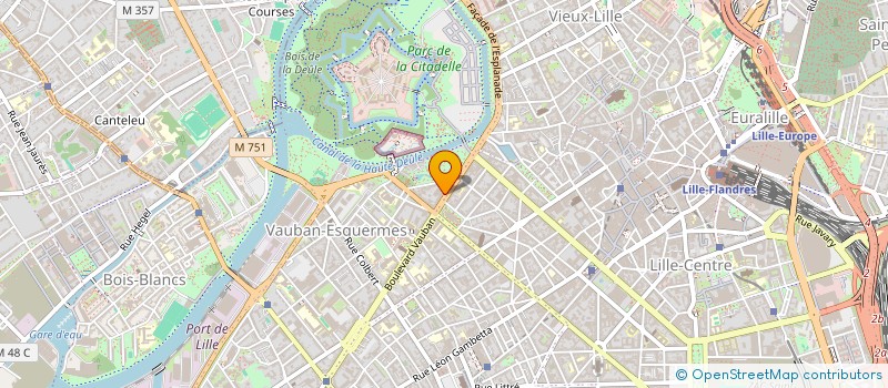 localisation de l'entreprise VAUBAN AVANTAGES à LILLE