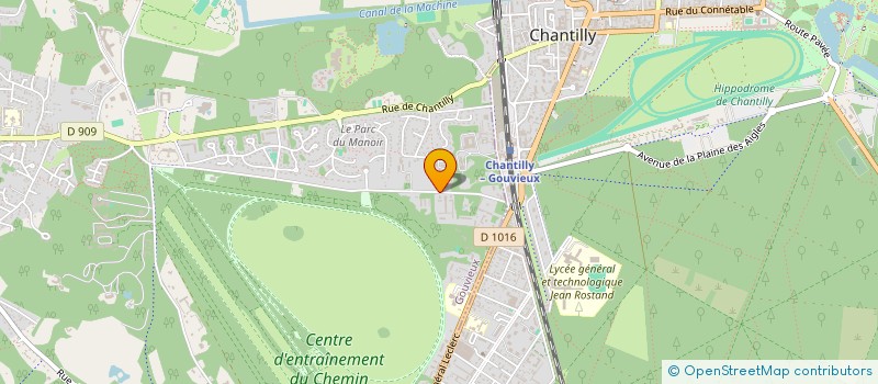 localisation de l'entreprise VAUBAN BREEDING  GOUVIEUX