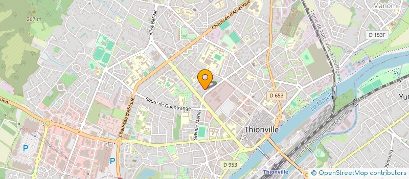localisation de l'entreprise VAUBAN CHARLEMAGNE à THIONVILLE