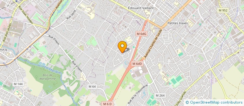 localisation de l'entreprise VAUBAN CHURCHILL  HEM