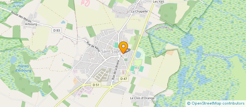 localisation de l'entreprise VAUBAN CONSULTANTS à SAINT-LYPHARD