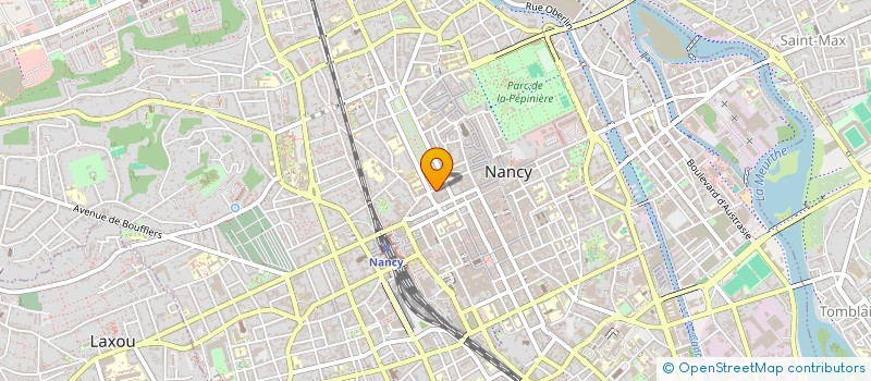 localisation de l'entreprise VAUBAN IMPRO  NANCY