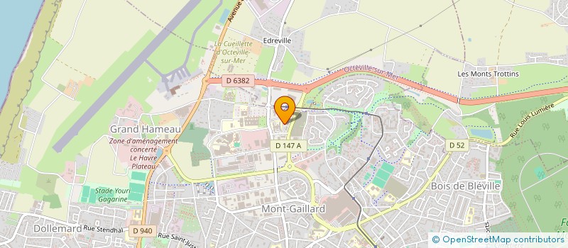 localisation de l'entreprise VAUBAN LH à LE HAVRE