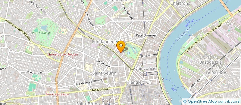 localisation de l'entreprise VAUBAN PATRIMOINE à BORDEAUX