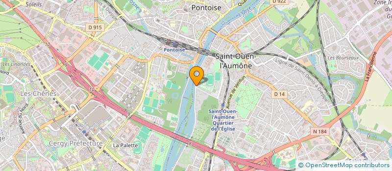 localisation de l'entreprise VAUBAN PRIMAIRE à SAINT-OUEN-L'AUMONE