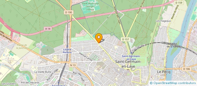 localisation de l'entreprise VAUBAN REMARKET  SAINT-GERMAIN-EN-LAYE