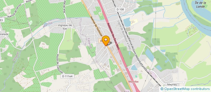 localisation de l'entreprise VAUBAN SECURITE  CADAUJAC