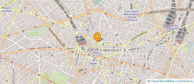 localisation de l'entreprise VAUBANT à PARIS
