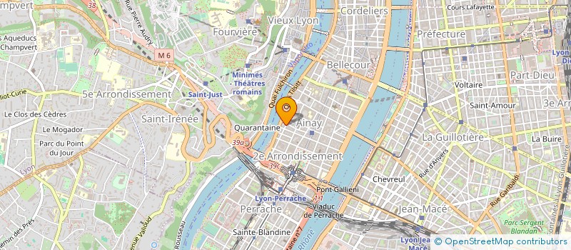 localisation de l'entreprise VAUBECOUR II  LYON