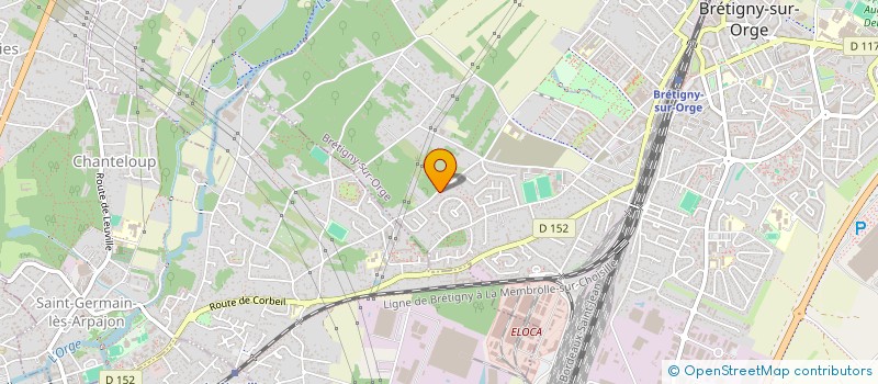 localisation de l'entreprise VAUBIN à BRETIGNY-SUR-ORGE
