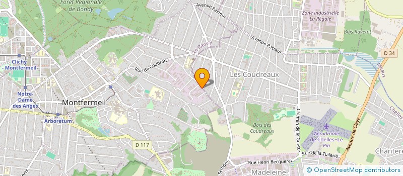 localisation de l'entreprise VAUCANSON SERVICES  MONTFERMEIL