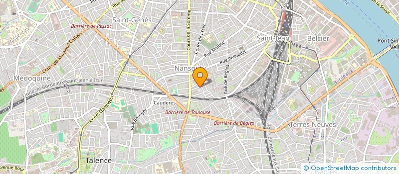 localisation de l'entreprise VAUCHER  BORDEAUX