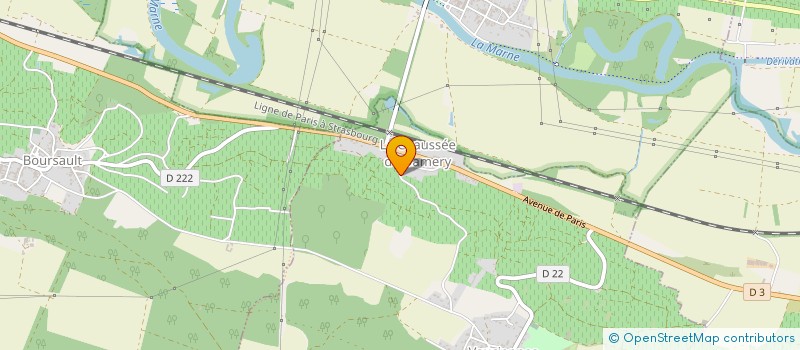 localisation de l'entreprise VAUCIENNES EVENEMENTS  VAUCIENNES