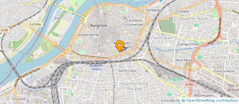 localisation de l'entreprise VAUCLUS'ALMA ECOUT ASSIST PERS AGEES à AVIGNON