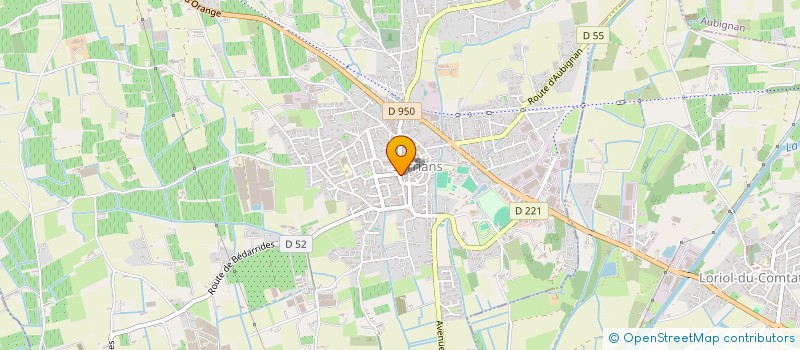 localisation de l'entreprise VAUCLUSE AMENAGEMENT CONSEILS  SARRIANS