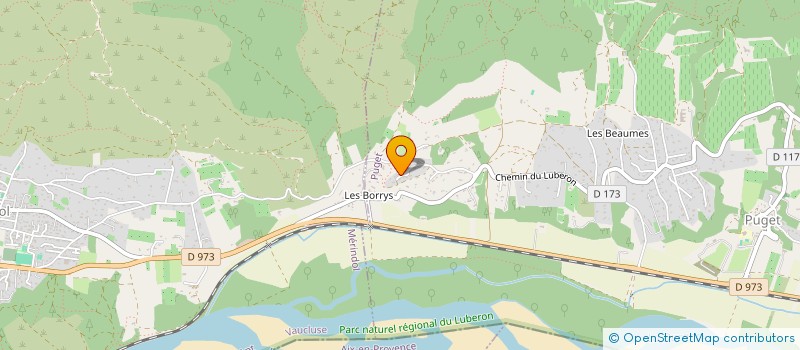 localisation de l'entreprise VAUCLUSE DISTRIBUTION  PUGET