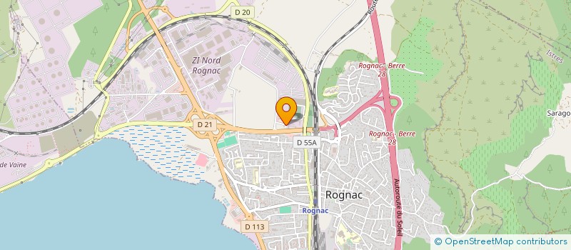 localisation de l'entreprise VAUCLUSE DISTRIBUTION EXPRESS  ROGNAC