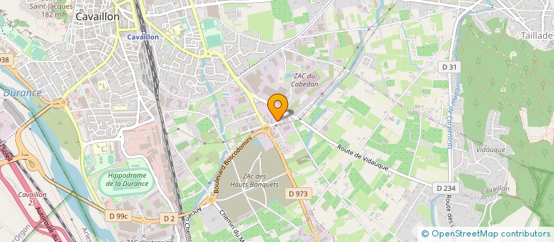 localisation de l'entreprise VAUCLUSE EXPERTISES DIAGNOSTICS IMMOBILIERS à CAVAILLON