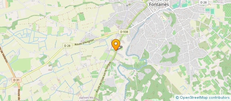 localisation de l'entreprise VAUCLUSE FUNERAIRE PRESTATION  PERNES-LES-FONTAINES