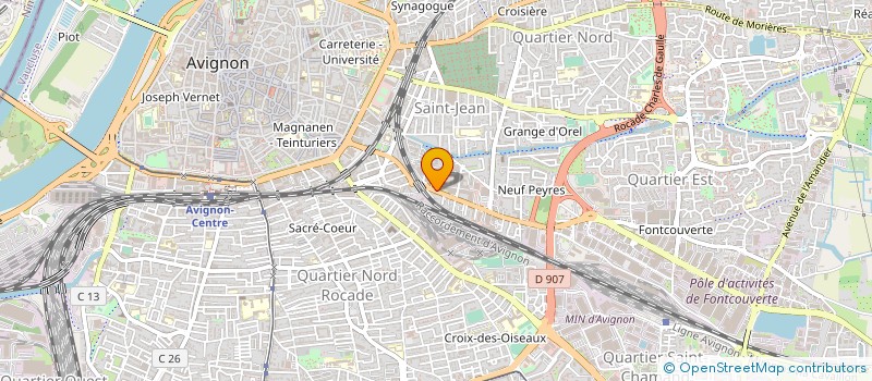 localisation de l'entreprise VAUCLUSE HALAL à AVIGNON