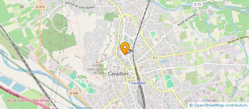 localisation de l'entreprise VAUCLUSE INFORMATIQUE  CAVAILLON