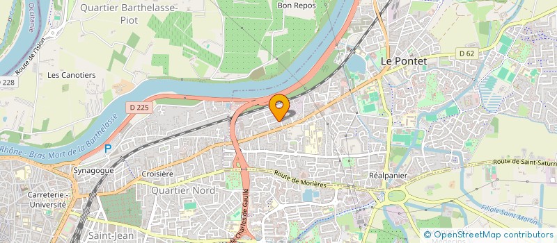 localisation de l'entreprise VAUCLUSE IRRIGATION ELECTRONIQUE à LE PONTET