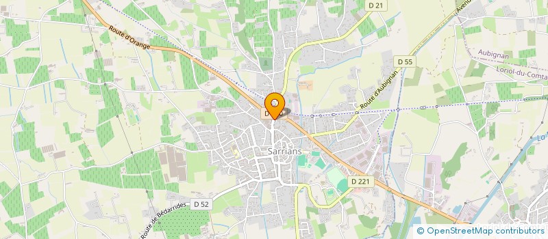 localisation de l'entreprise VAUCLUSE ISOLATION à SARRIANS