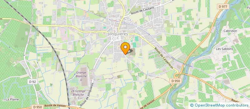 localisation de l'entreprise VAUCLUSE MATERIAUX à JONQUIERES