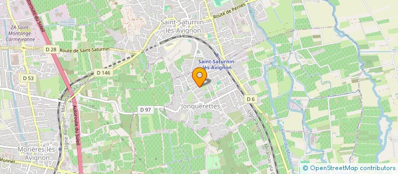 localisation de l'entreprise VAUCLUSE MUSIQUE EXPRESSION  JONQUERETTES