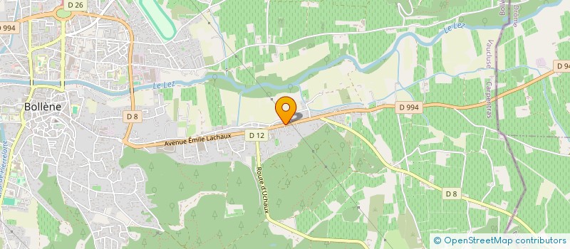 localisation de l'entreprise VAUCLUSE SANS PERMIS à BOLLENE