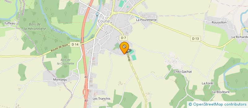 localisation de l'entreprise VAUCOULEUR à VALENCE-EN-POITOU