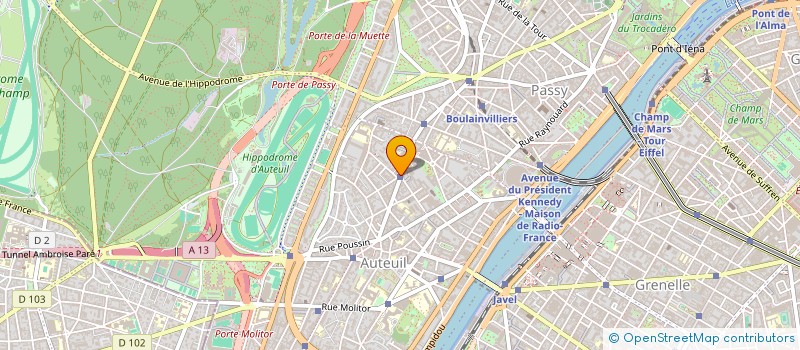 localisation de l'entreprise VAUCRAINS PARTICIPATIONS  PARIS