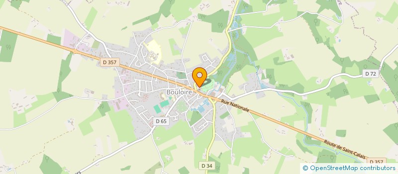 localisation de l'entreprise VAUD.EM  BOULOIRE