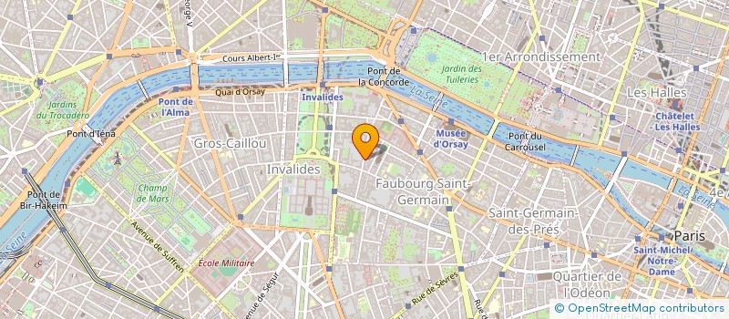 localisation de l'entreprise VAUDAGNE  PARIS