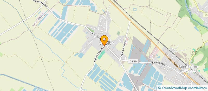 localisation de l'entreprise VAUDOISE  VAUDES