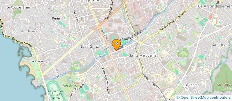 localisation de l'entreprise VAUFREGES 2  MARSEILLE