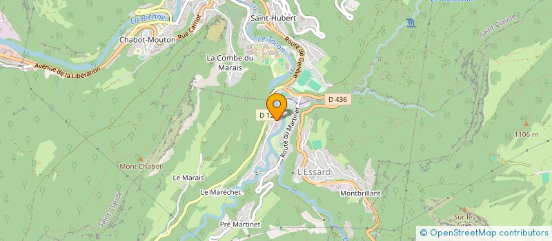 localisation de l'entreprise VAUFREY SOCIETE NOUVELLE à VILLARD-SAINT-SAUVEUR