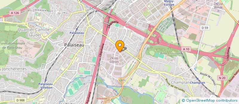 localisation de l'entreprise VAUGEOIS GROUP  PALAISEAU