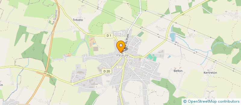 localisation de l'entreprise VAUGRENARD  PEAULE