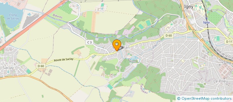 localisation de l'entreprise VAUHALLAN IMMOBILIER à VAUHALLAN