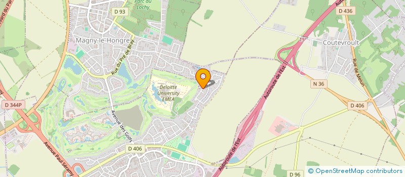 localisation de l'entreprise VAULT IMMOBILIER  BAILLY-ROMAINVILLIERS