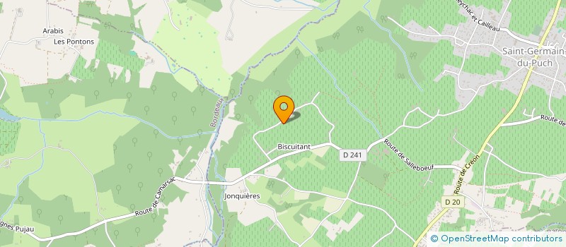 localisation de l'entreprise VAUNA-LAGARDE  SAINT-GERMAIN-DU-PUCH