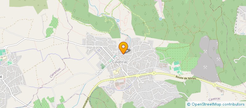 localisation de l'entreprise VAUNAGE ESTHETIC AUTO  CAVEIRAC